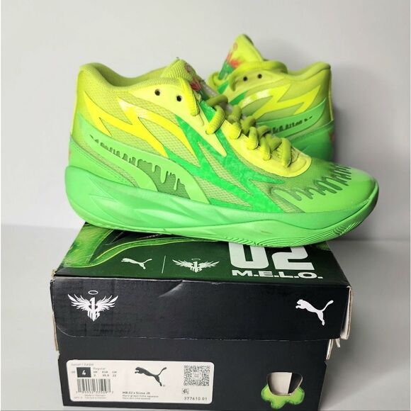 Puma Lamelo Ball Nickelodeon slime sneakers - Picture 1 of 7